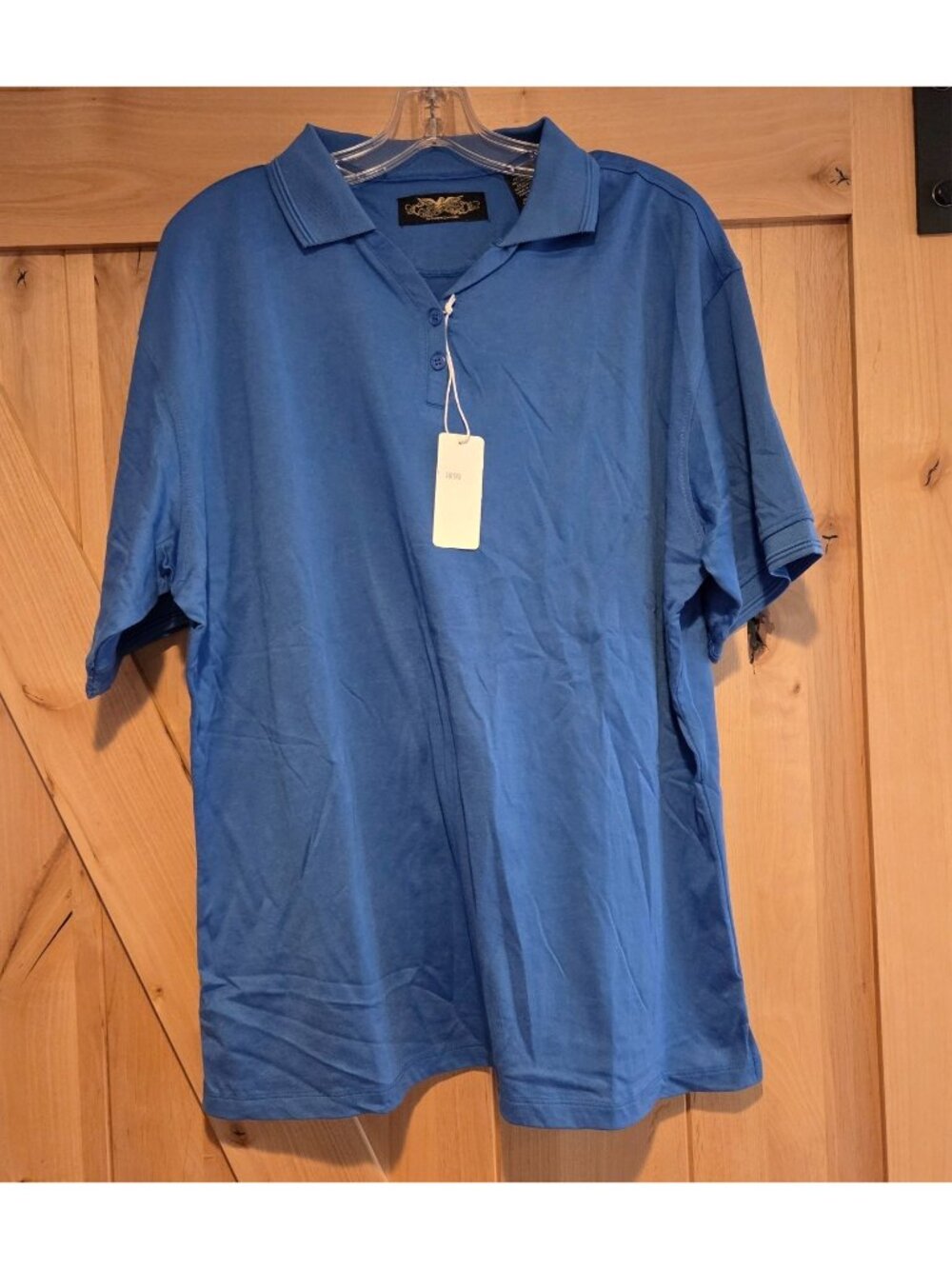 New! Eagle Dry Goods Womens Size XL Golf Polo Shirt Blue